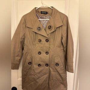 Women's Classic Tan Trench Coat
